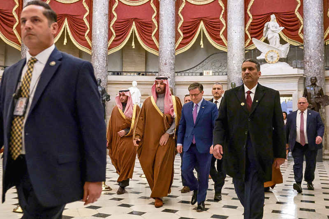 Saudi crown prince hosted  at friendlier US Congress